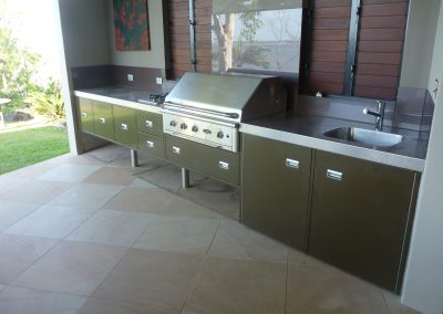 Custom Domestic BBQ Benchtop