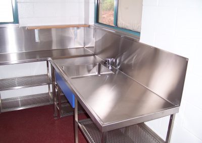 Stainless Steel Sink and Splashbacks